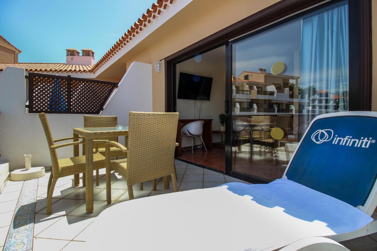Apartment On Top Floor With Heated Pool In Golf Del Sur San Miguel de Abona Exterior foto